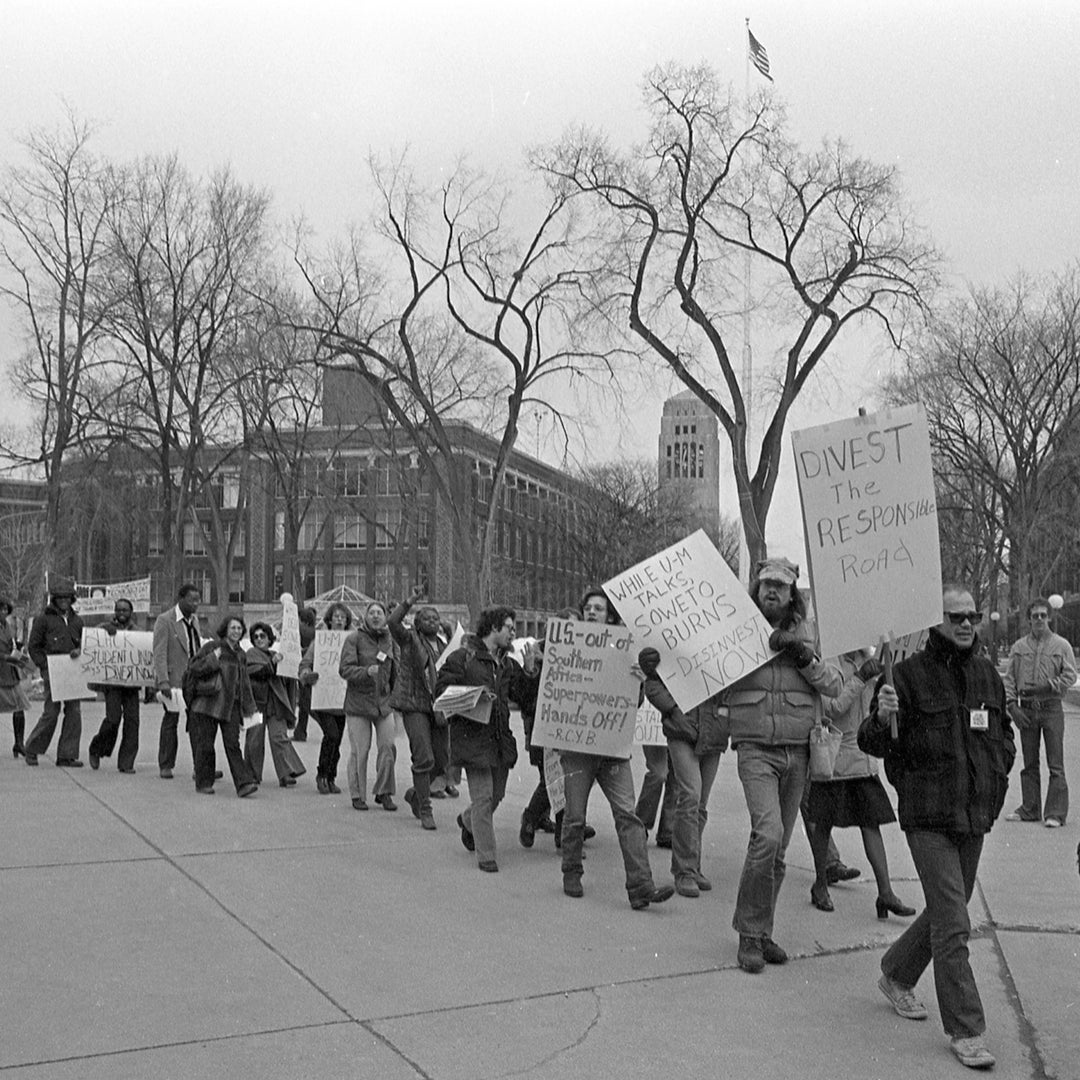 Divestment for Humanity: The Anti-Apartheid Movement at the University of  Michigan