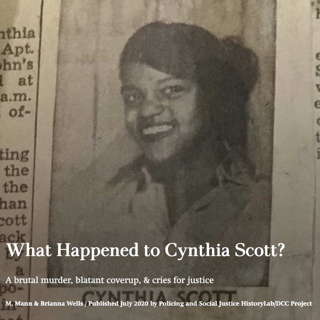 What Happened to Cynthia Scott? A Brutal Murder, Blatant Coverup, and Cries for Justice